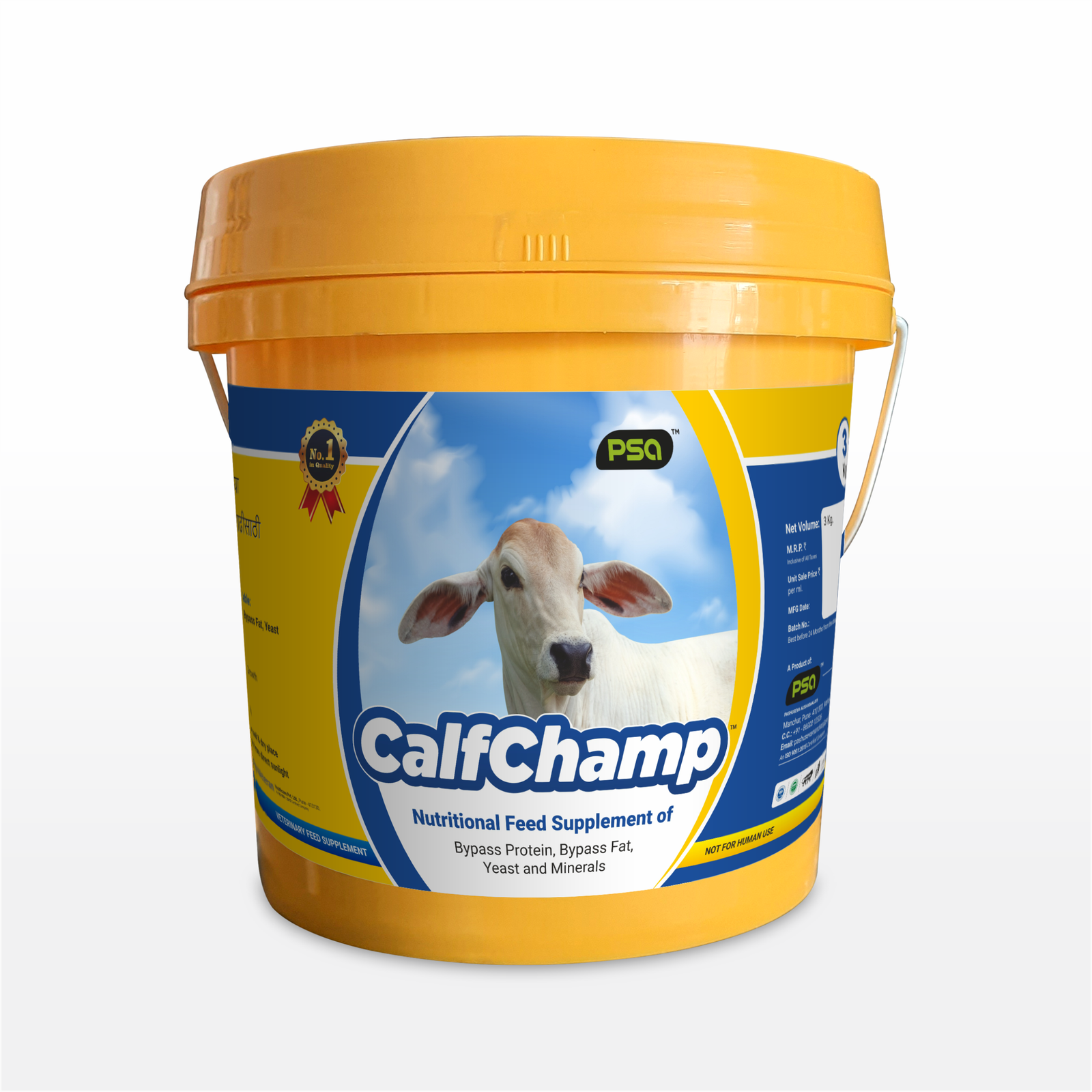 CalfChamp (Nutritional Feed Supplement Powder) 3 Kg.