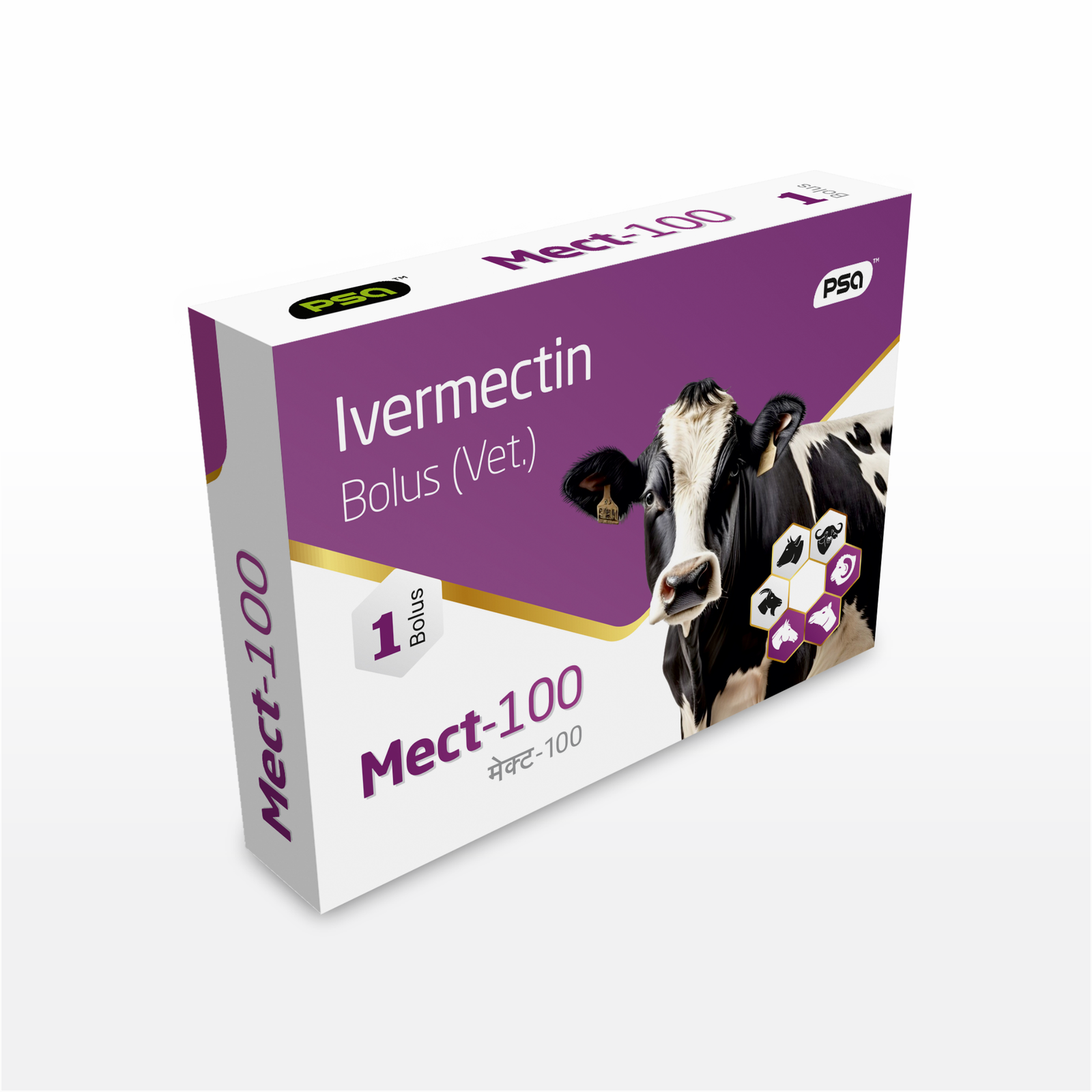 Mect-100 (Ivermectin Bolus (Vet.)) 1 Nos.