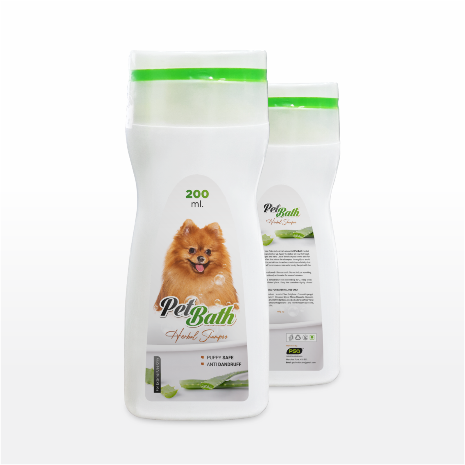 PetBath Herbal Shampoo 200 ml.