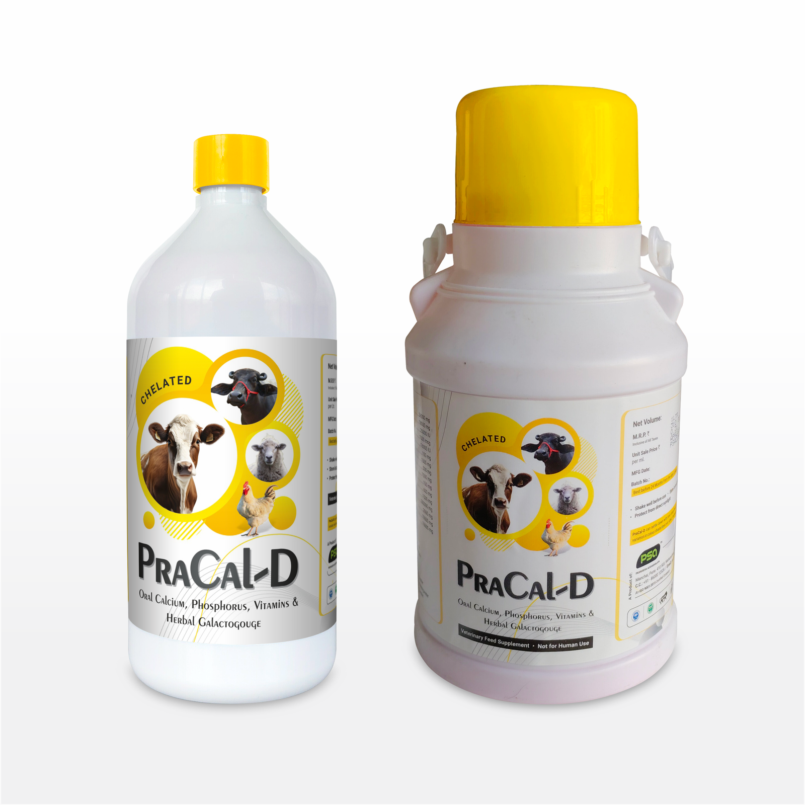 PraCal-D Chelated (Liquid) 1 Ltr.