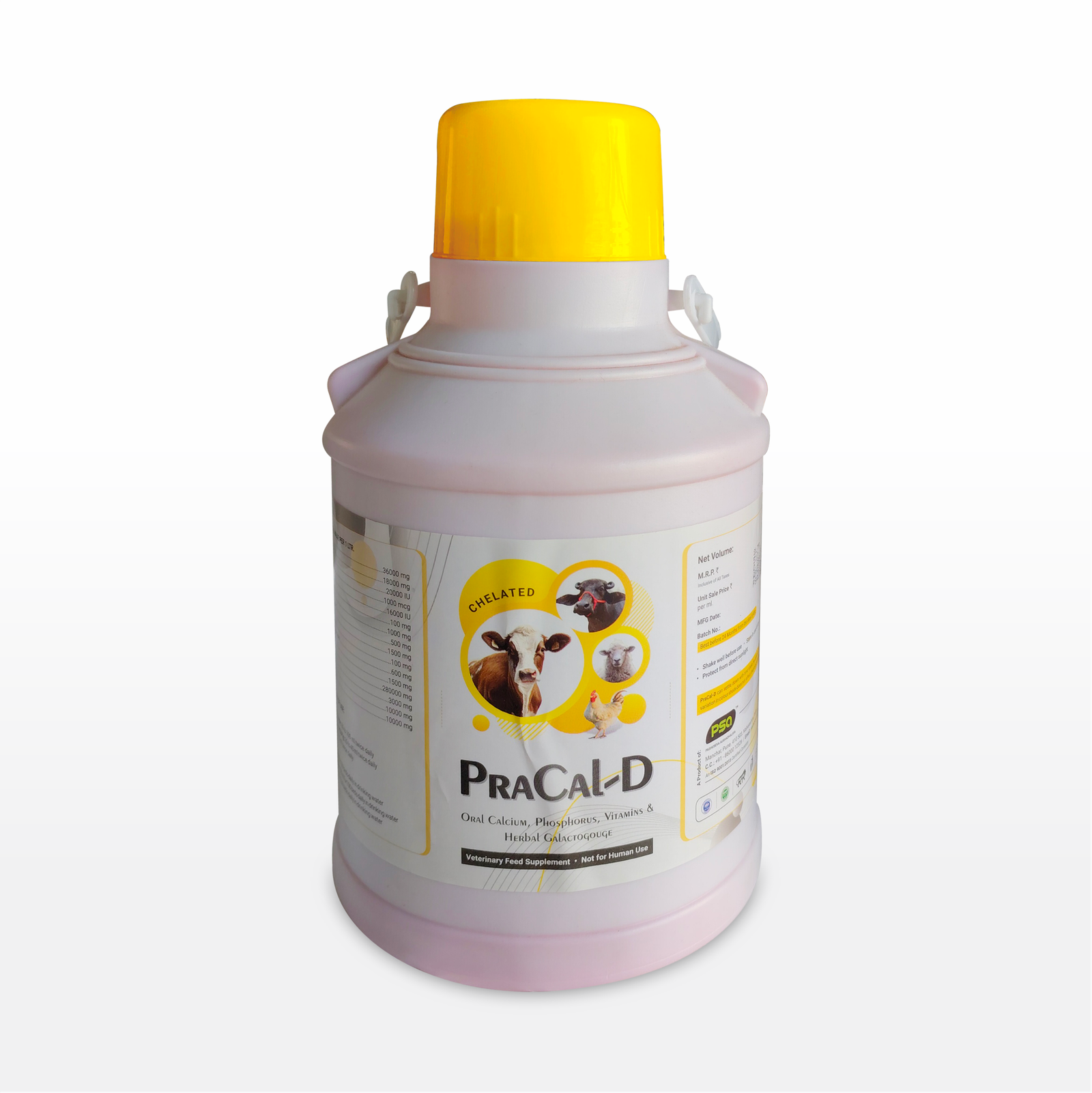 PraCal-D Chelated (Liquid) 2 Ltr.