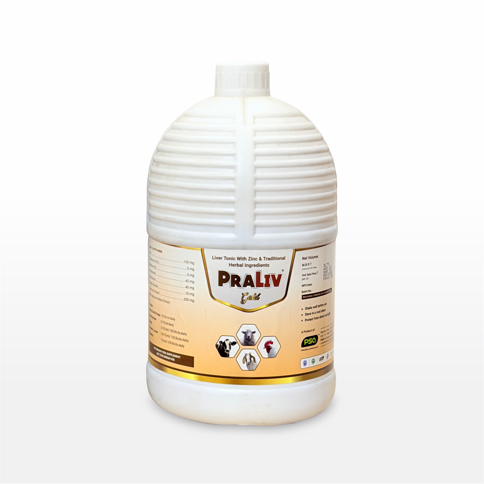 PraLiv Gold (Liquid) 2 Ltr.