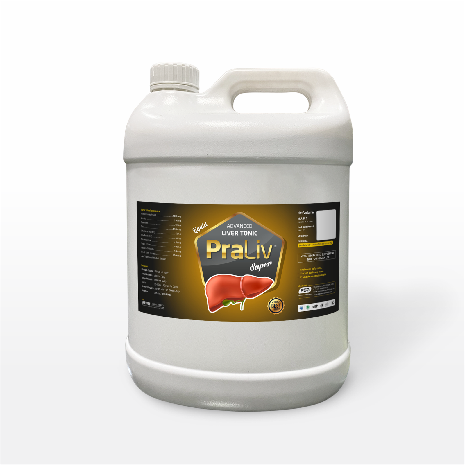 PraLiv Super (Liquid) 5 Ltr.