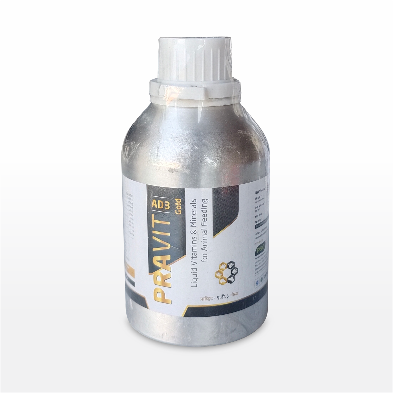 PraVit AD3 250 ml. (Alluminium Bottle)
