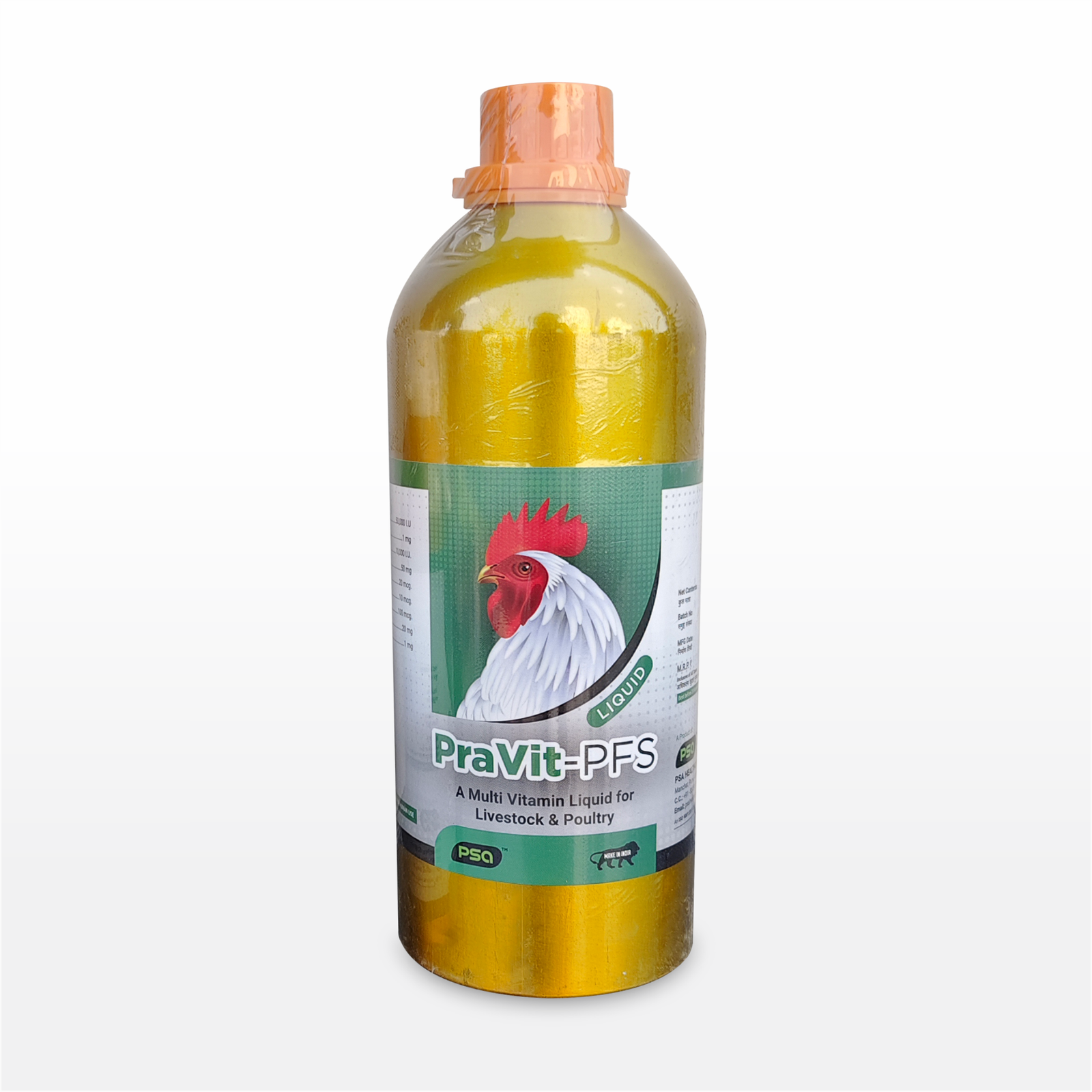 PraVit-PFS (Liquid) 1 Ltr. Alluminium Bottle
