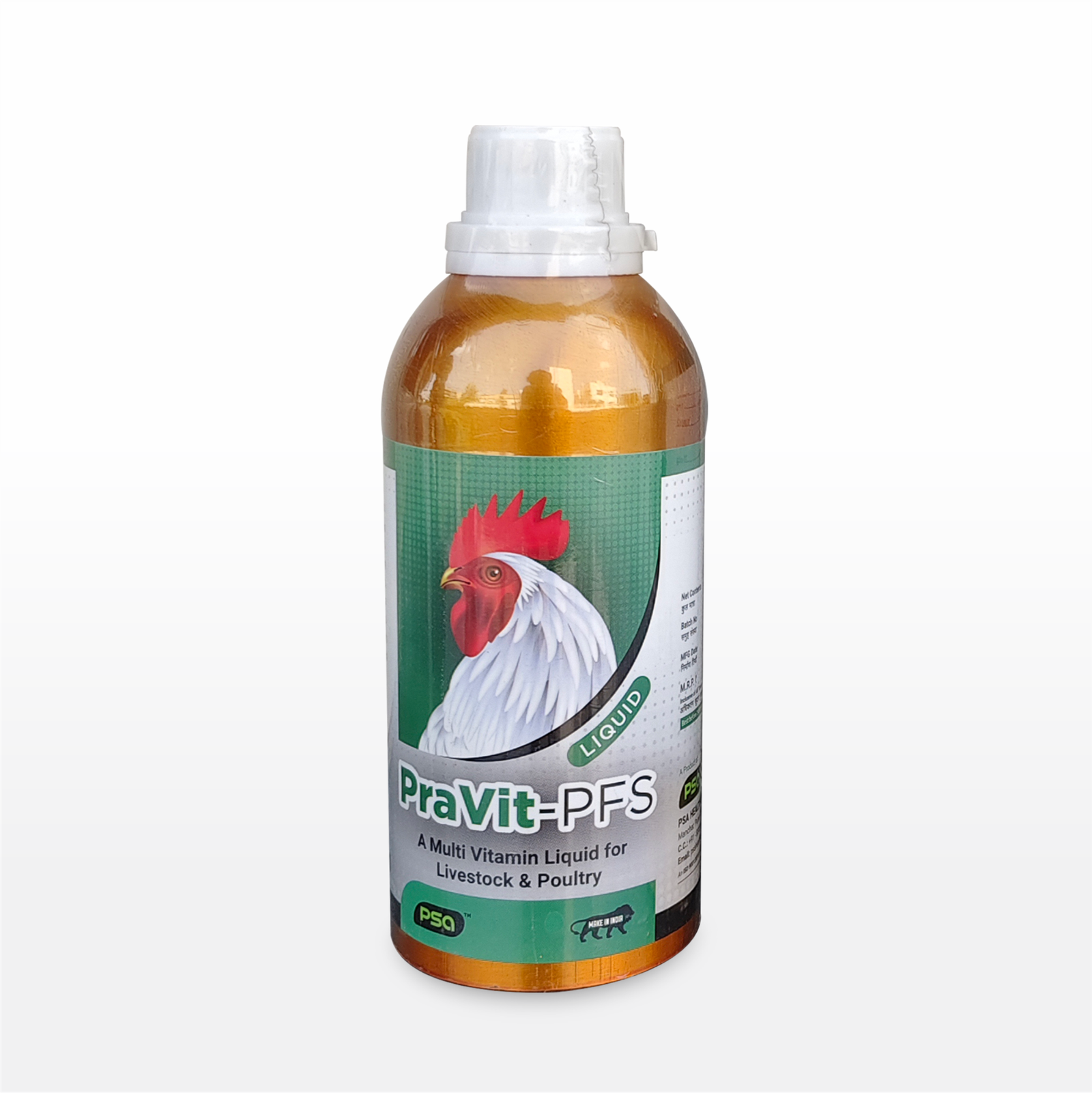 PraVit-PFS (Liquid) 500 ml. Alluminium Bottle