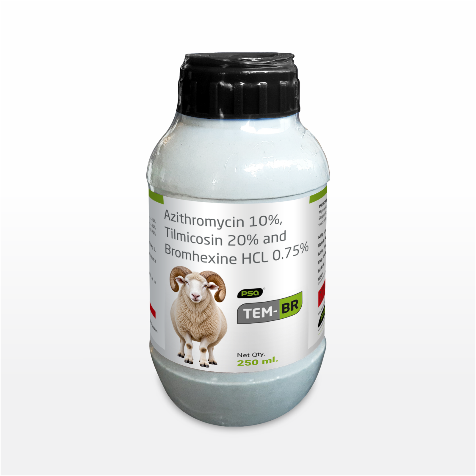 TEM-BR (Liquid Suspension Vet.) 250 ml.
